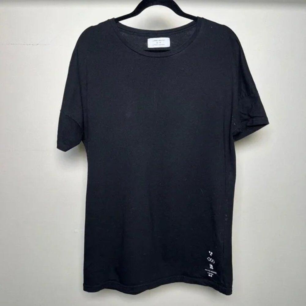 LONGLINE FIT COTTON ON PRINTED 100% TEE